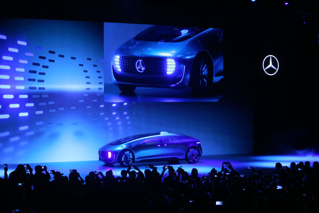 Im Januar 2015 war Mercedes' Concept Car F015 eines der Highlights